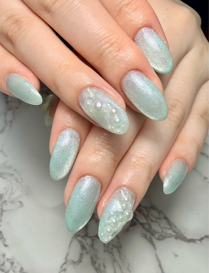 ネイル アニマル柄 アートネイル チークネイル フラッシュネイル フラッシュマグ Mai’s nailのネイルデザイン