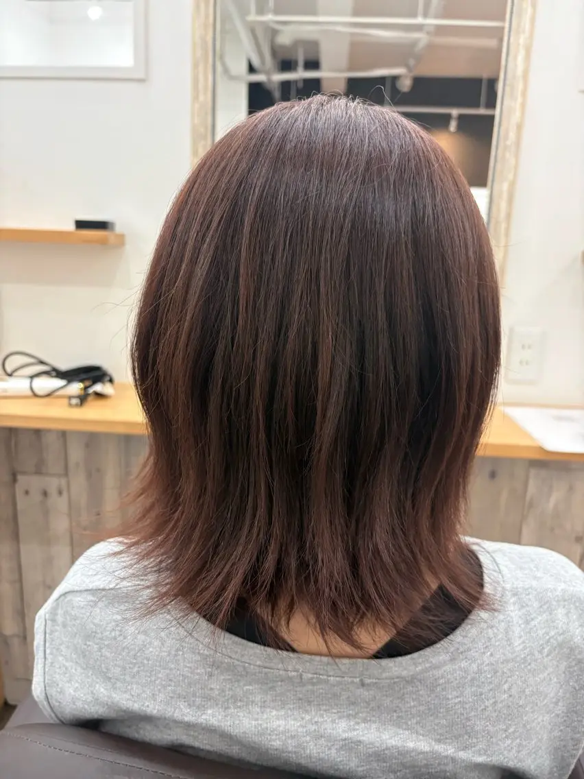 カラー 齋藤 香織のヘアスタイル