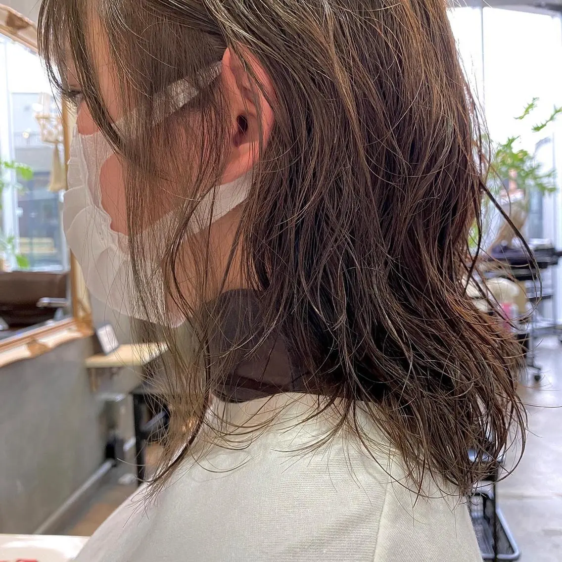 ミディアム カラー パーマ ヘアアレンジ カット ヘアカラー パーマ トリートメント ヘッドスパ 【ダメージレス施術】 【透明感】北村 拓也のヘアスタイル