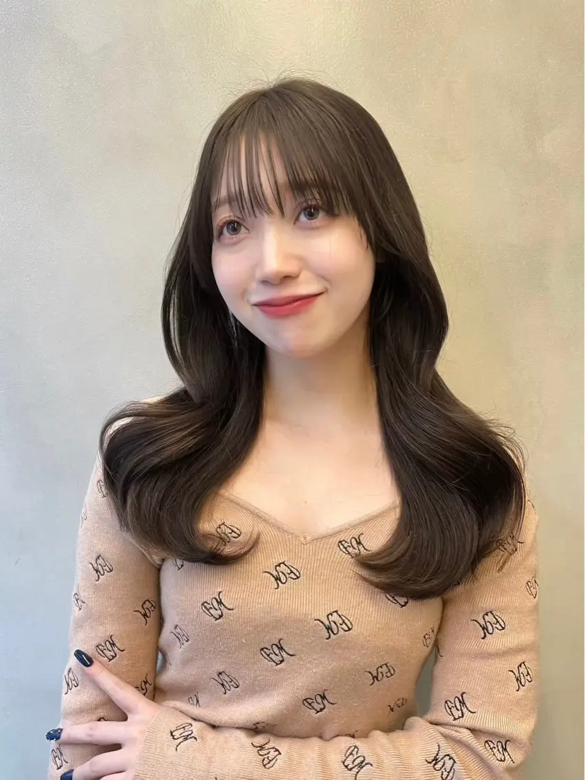 【お出かけ前に🩰】コテ巻きヘアセット(コテ巻きヘアセット/韓国/浦和)の写真