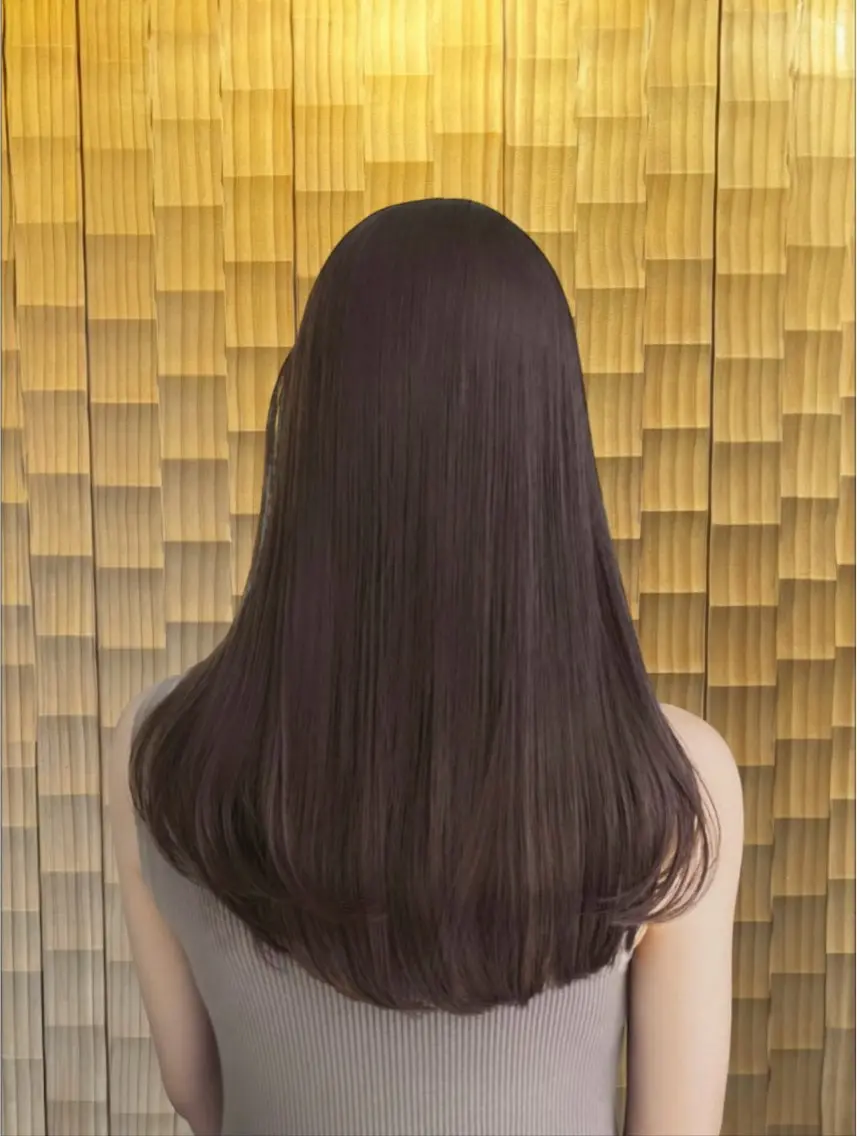 ロング メンズ✂️レディス 岩井勇磨のヘアスタイル
