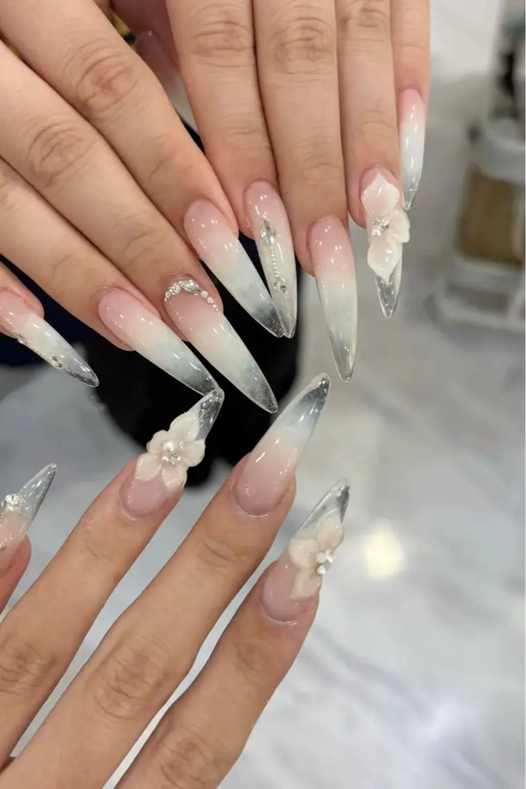 ロング ロング ハンドネイル Han chanのネイルデザイン