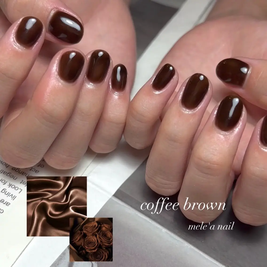 ネイル ワンカラーネイル ハンドネイル Mika meléa nailのネイルデザイン