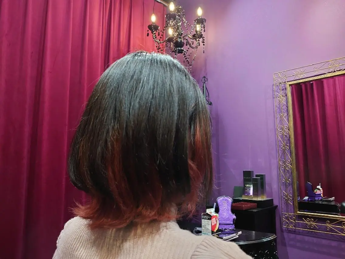ショート カット ヘアカラー トリートメント 渡辺 康行のヘアスタイル