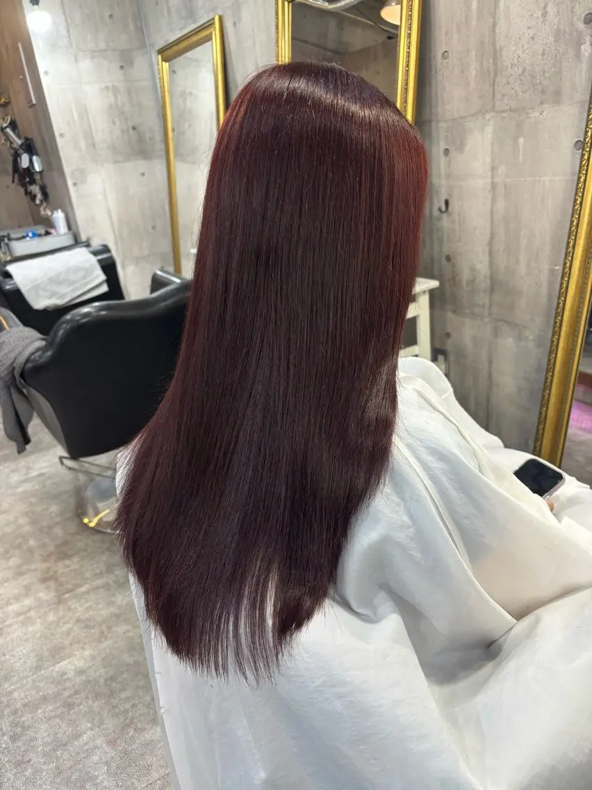 ロング ヘアカラー 町田美容師 shionのヘアスタイル