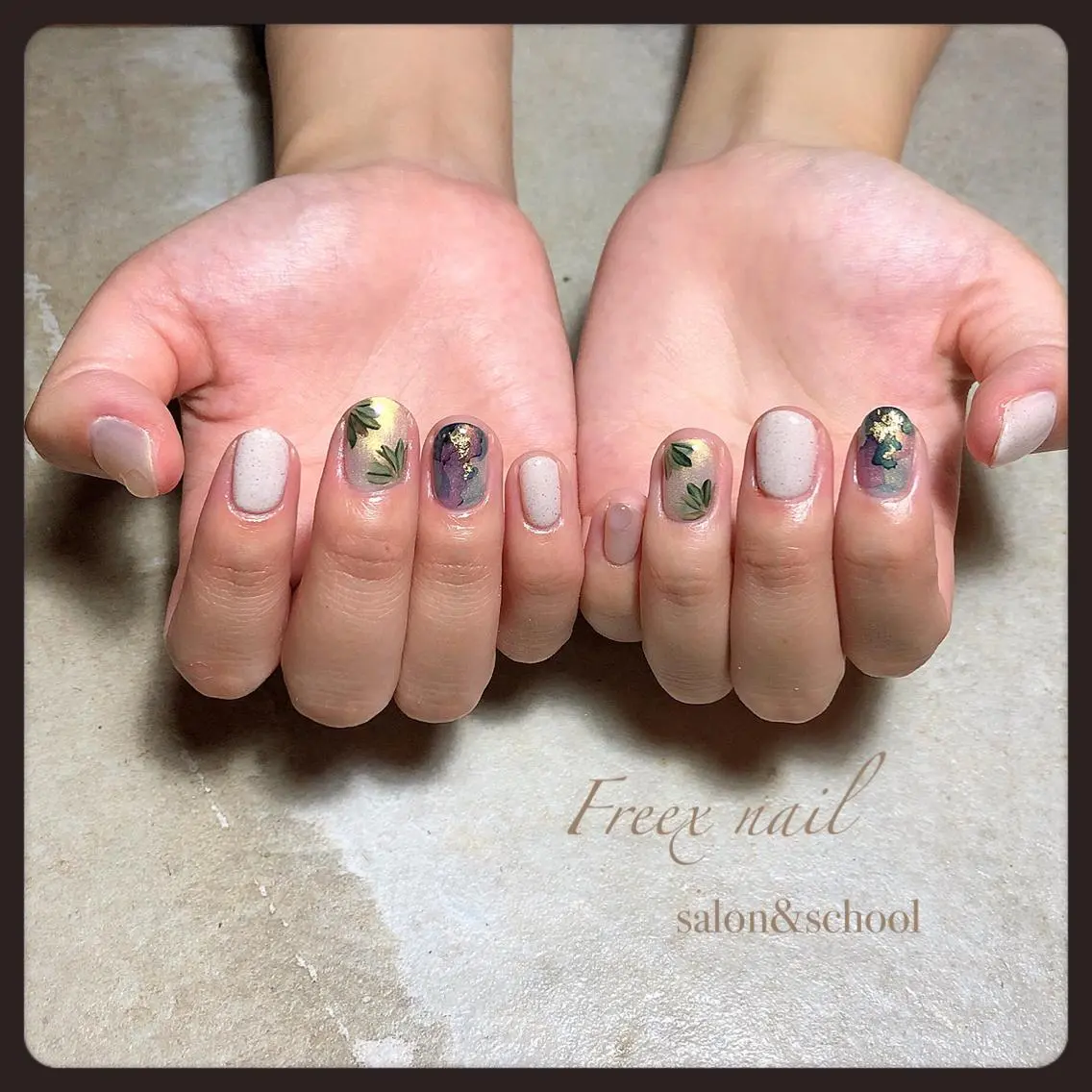 ネイル ハンドネイル ハンドケア freex nail /ニュアンス/個性派のネイルデザイン