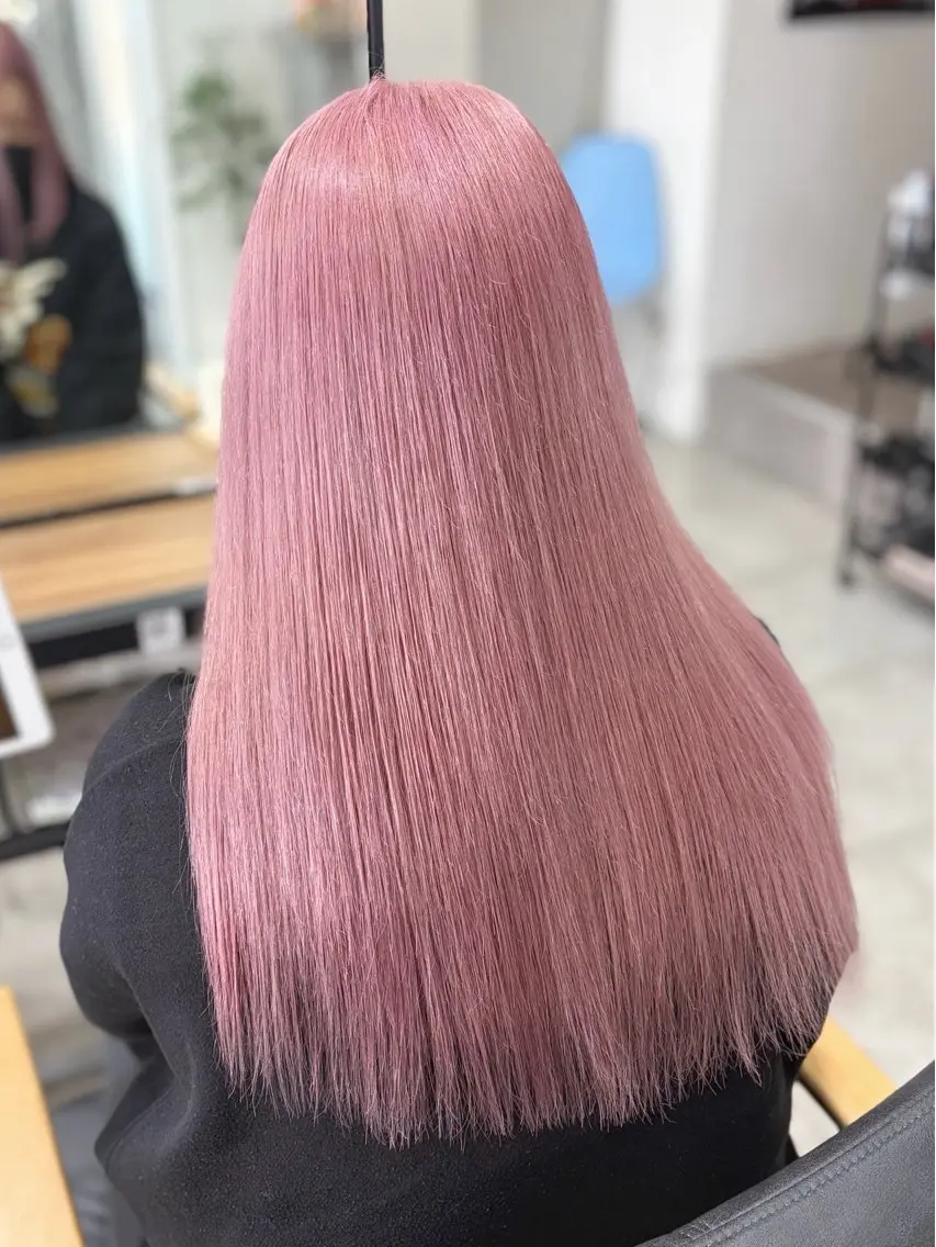 ロング カット ヘアカラー sunny. マコトのヘアスタイル