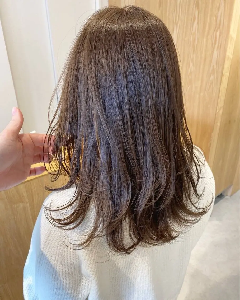 セミロング ⭐️上田 悠⭐️のヘアスタイル