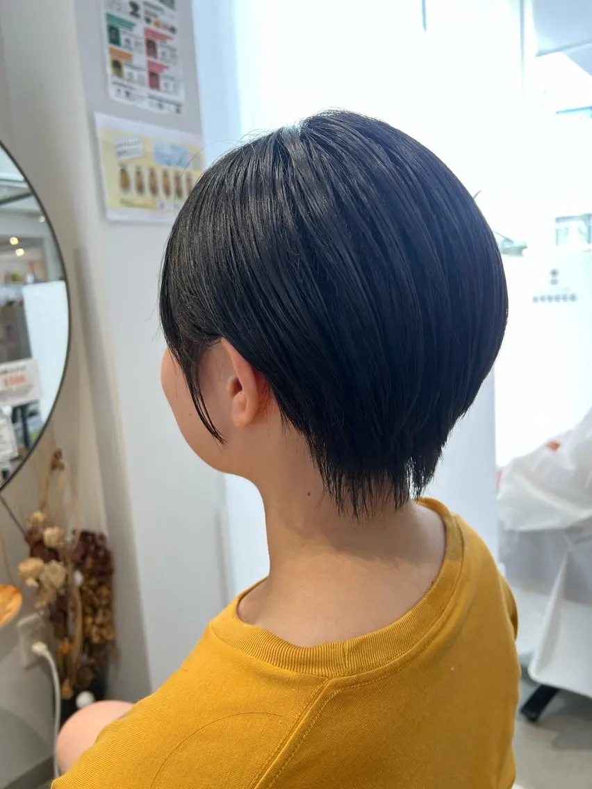 ショート ショートヘア カット トリートメント APREKO SAYAKAのヘアスタイル