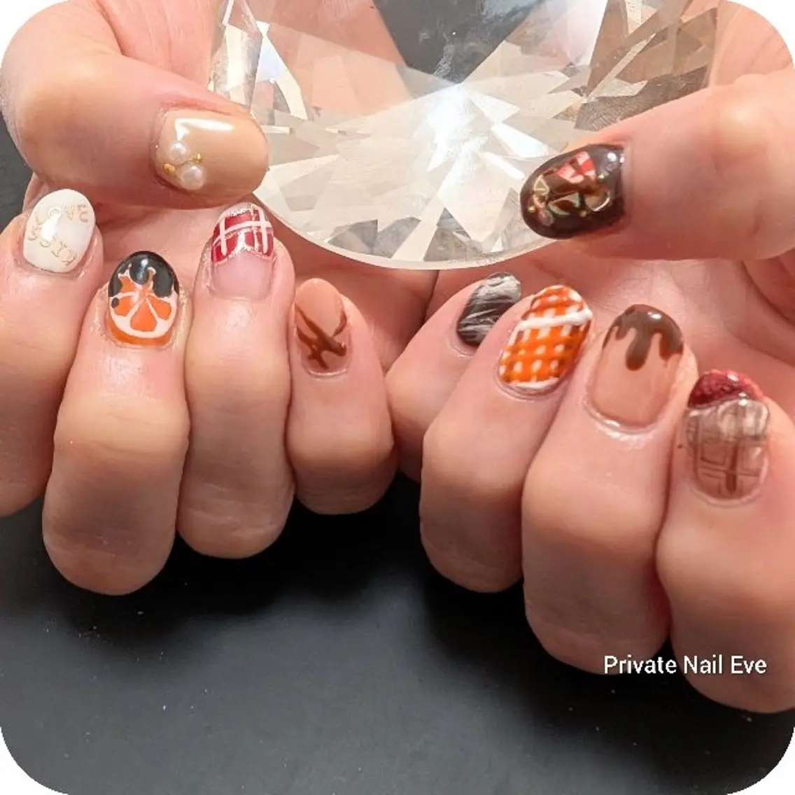 ネイル バレンタイン ハンドネイル ネイル junkoのネイルデザイン