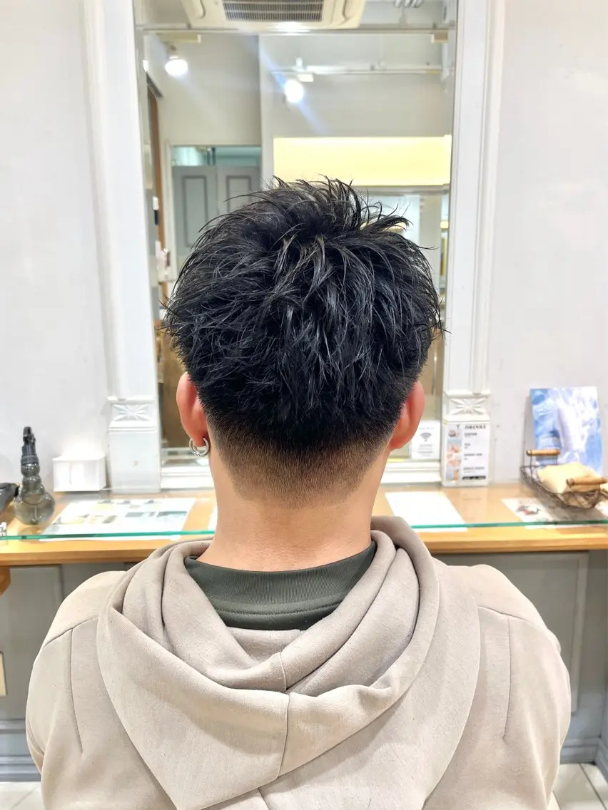 ショート メンズ 刈り上げ カット 横浜/カットモデル/ ボブ/佐藤桃香 🦥のヘアスタイル