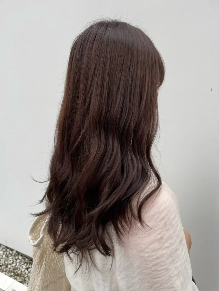 カラー ブラウンカラー ピンクカラー 🧸似合わせデザイン ほそいけいこ🧸のヘアスタイル