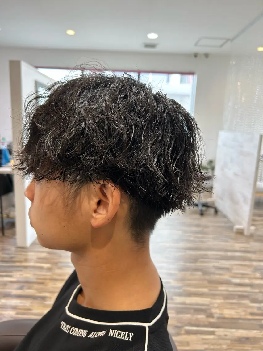 メンズ メンズパーマ 高木 瑶子のヘアスタイル
