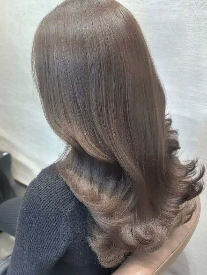 透明感カラー+2stepトリートメント✨の写真