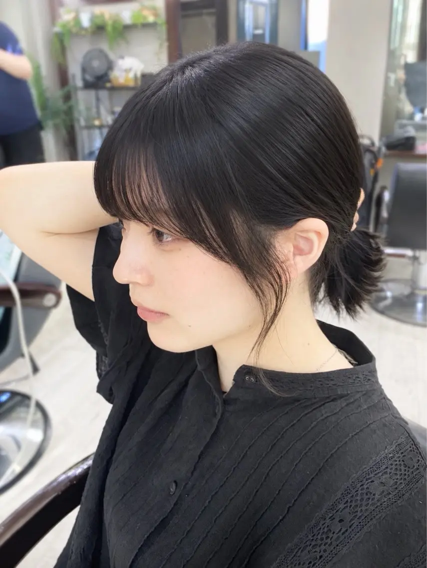 ミディアム カラー ＊横浜駅＊ 髪質改善＊金子 誠也のヘアスタイル