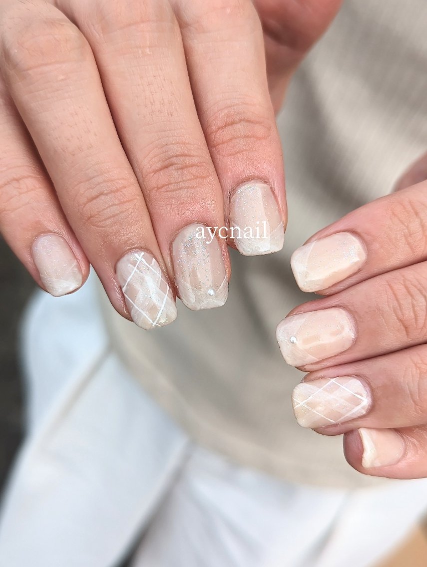 ネイル ハンドネイル 推しネイル | 　aycnailのネイルデザイン