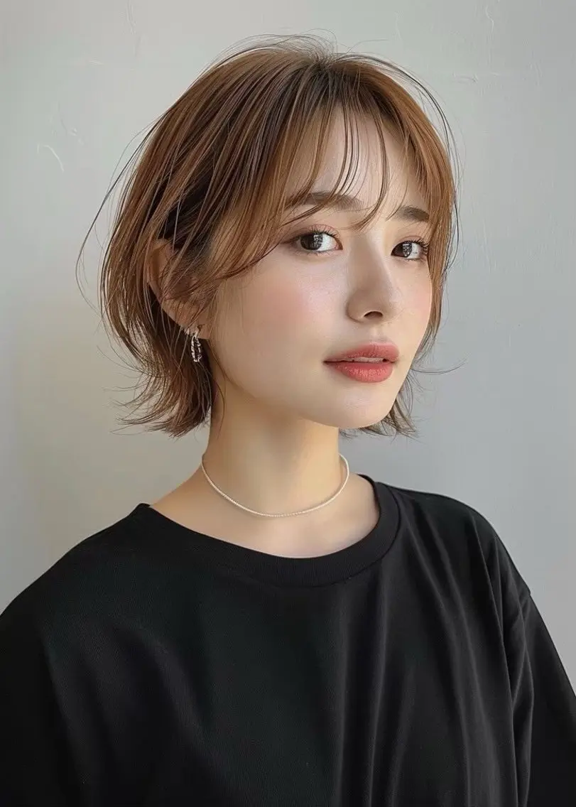 ロング カラー ヘアカラー 佐藤優晟/カラー/ 癖毛ショート/表参道のヘアスタイル