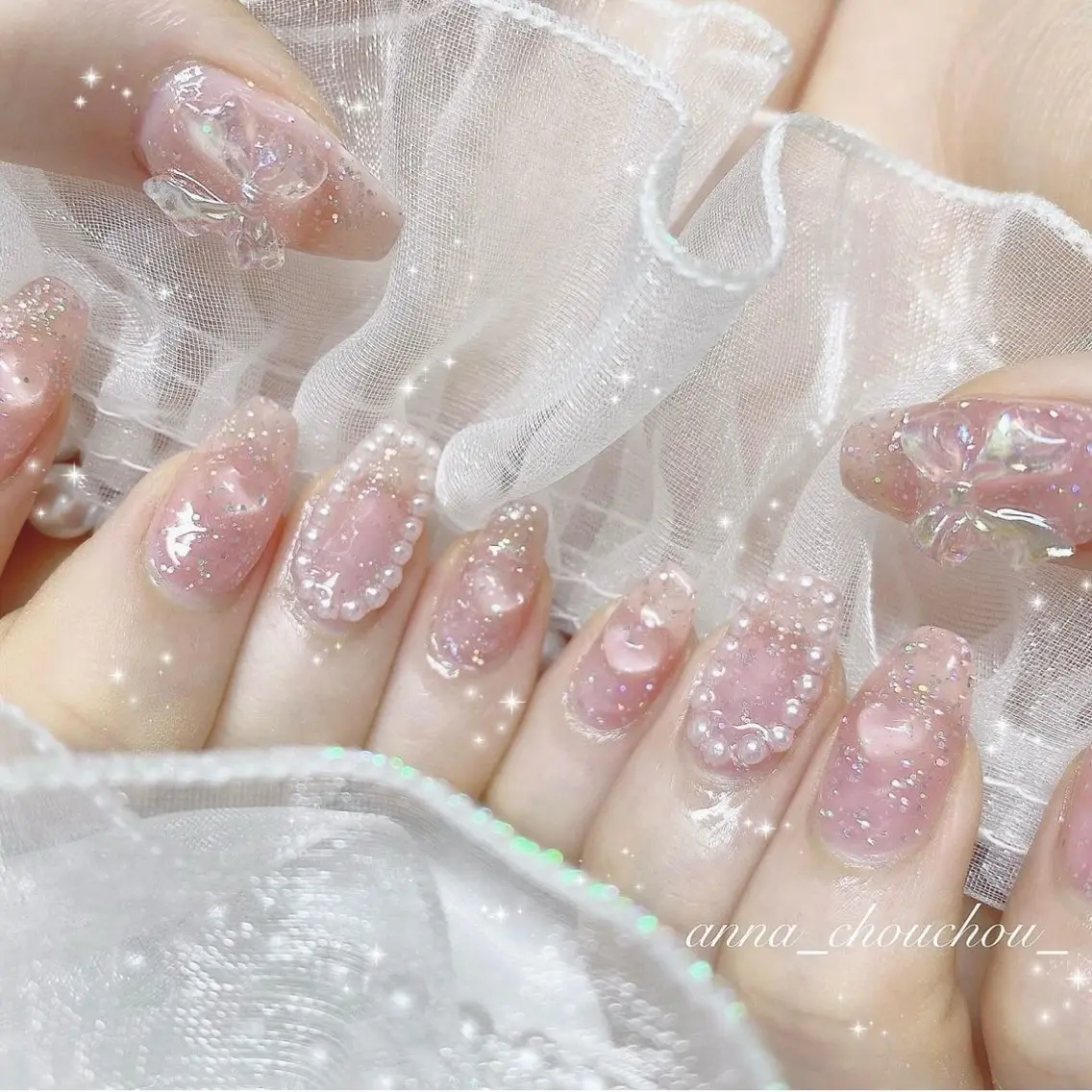 ネイル ハンドネイル Anna Sano⭐️のネイルデザイン