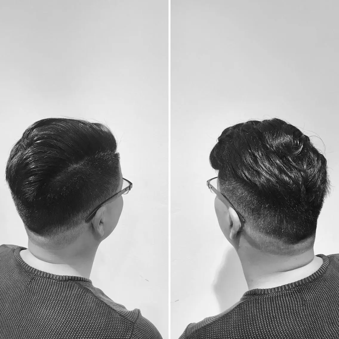 パーマ メンズ フェードカット メンズパーマ スキンフェード 秋田 亜由美のヘアスタイル