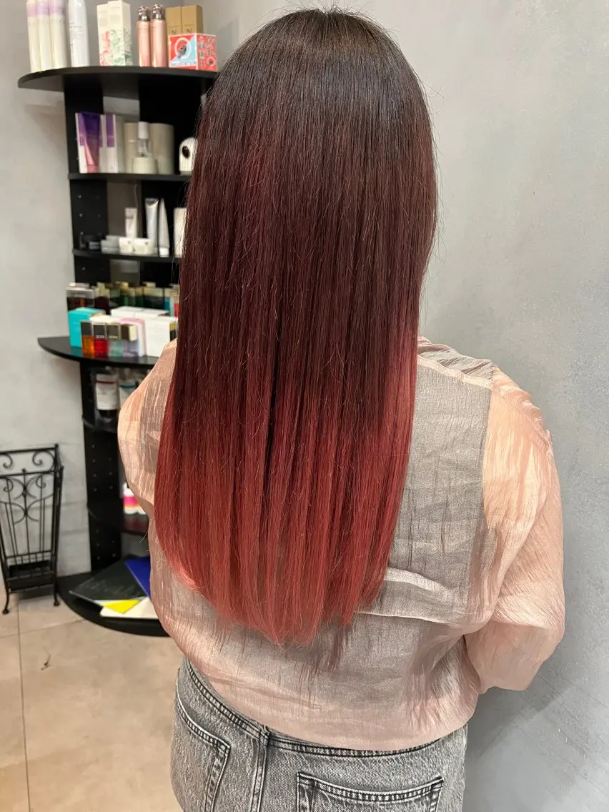 ロング カラー グラデーションカラー 🐬Lala 🐬のヘアスタイル