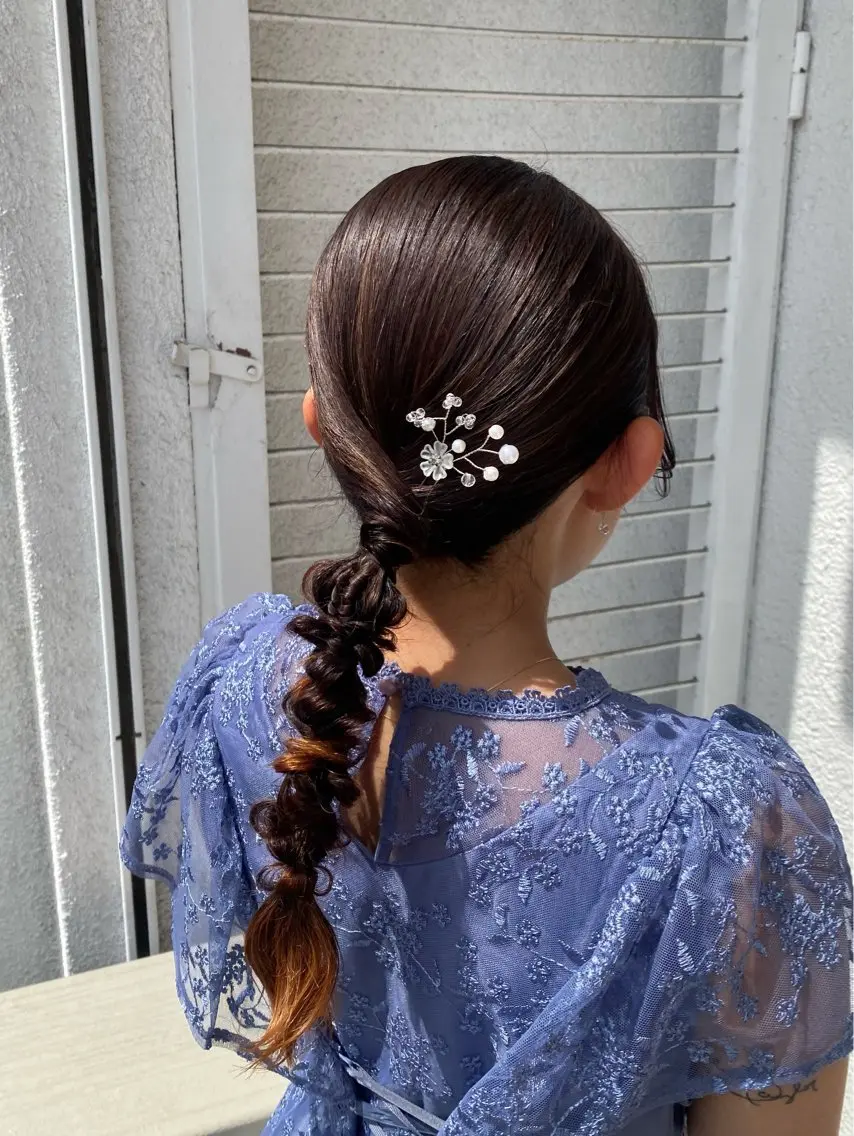 ロング 透明感カラー 【問屋町】moe🪿のヘアスタイル