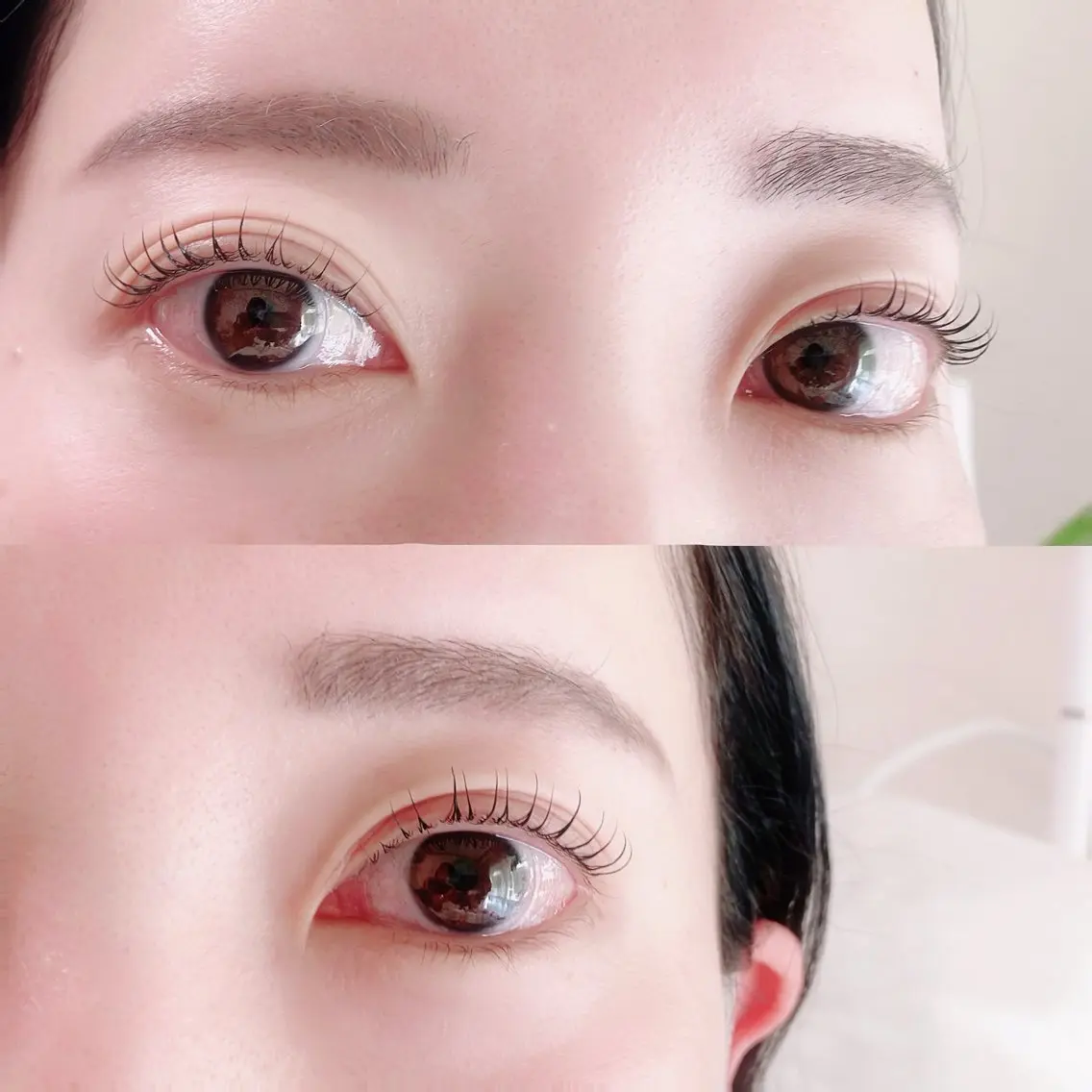上まつ毛パーマ（アイシャンプー、美容液コーティング付き）の写真