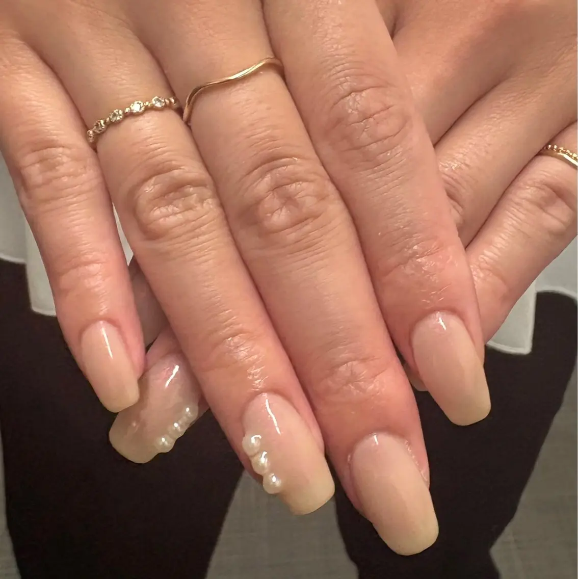 ネイル シンプルネイル ハンドネイル Ema Nail 豊中店ミキのネイルデザイン
