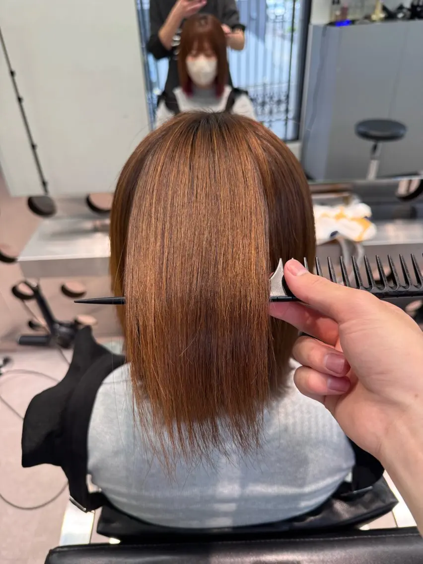 パーマ ストレートパーマ 縮毛矯正 トリートメント 北村 岳久翔のヘアスタイル