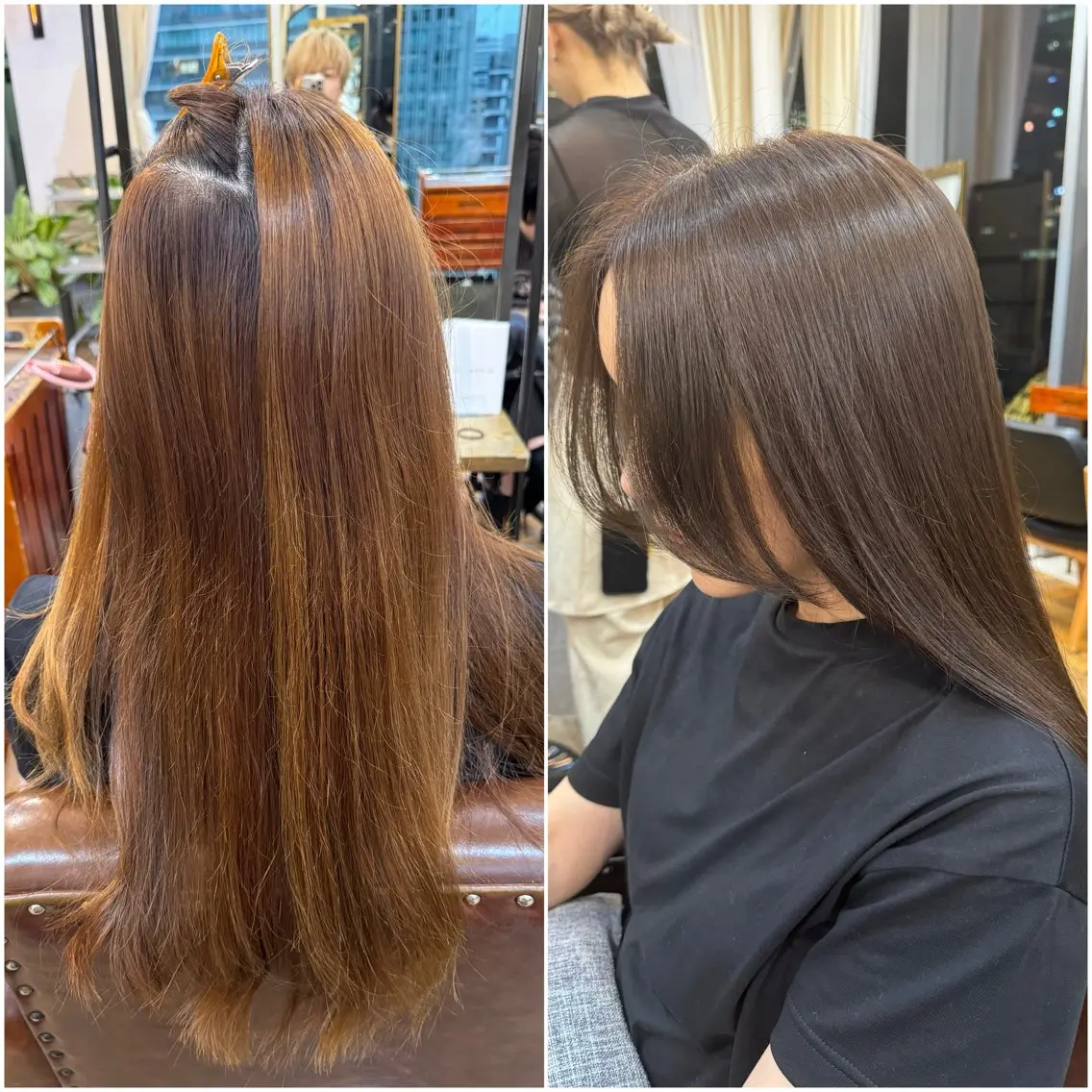 セミロング カラー 🐋湊 ゆうき 🫧のヘアスタイル