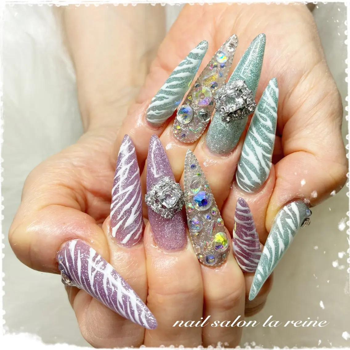 ネイル nail salon la reineのネイルデザイン