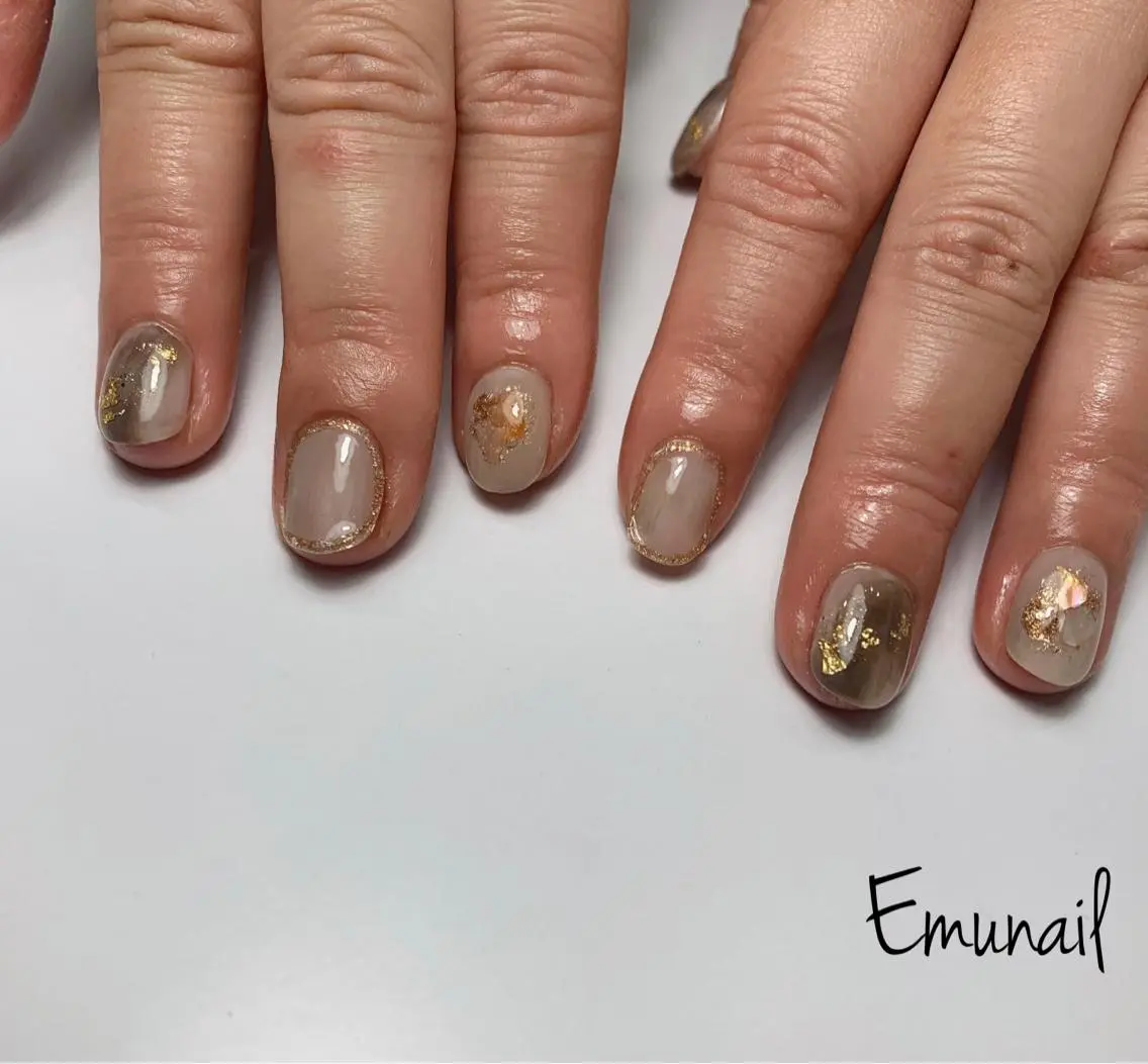 ネイル ハンドネイル Emu Nailのネイルデザイン