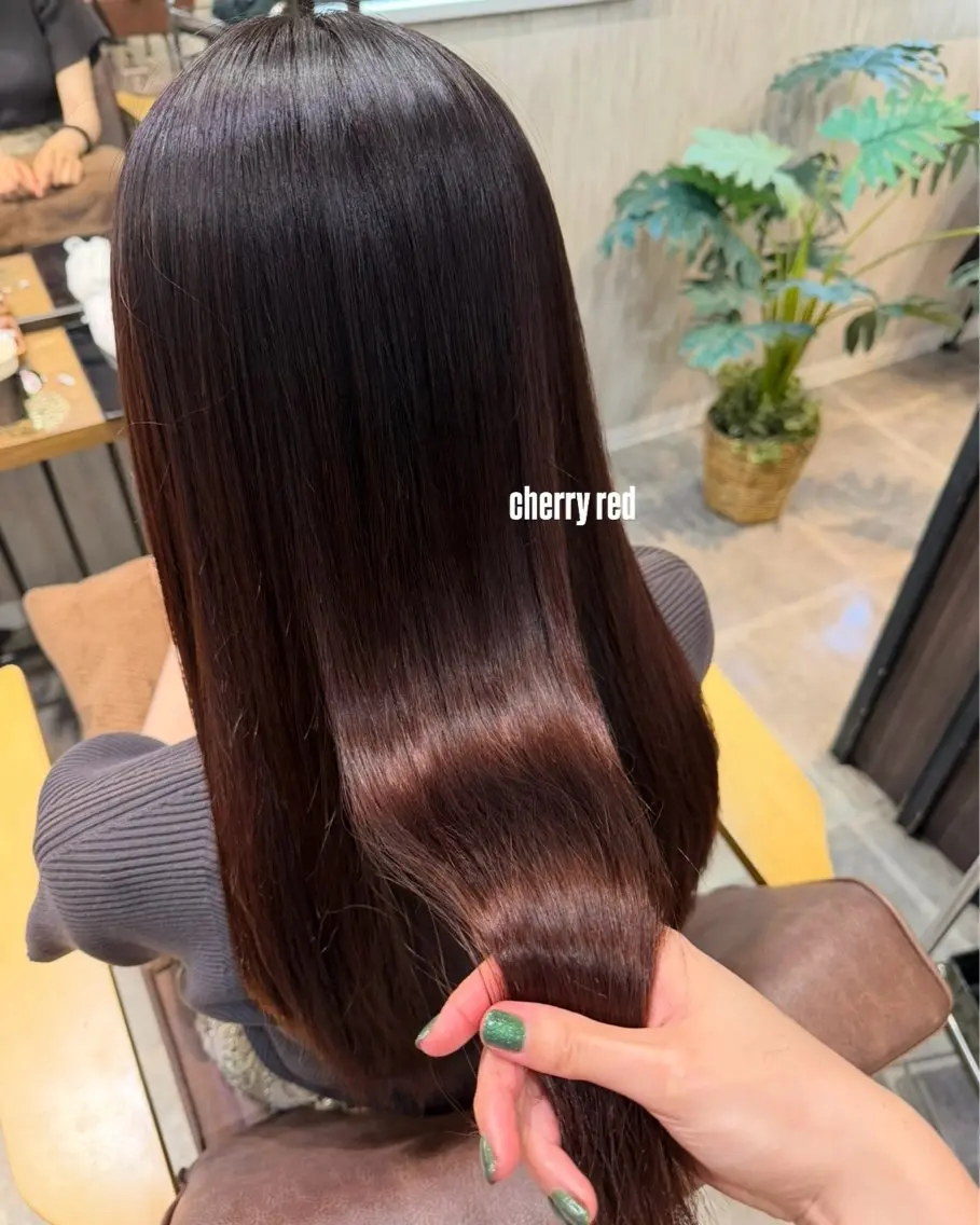 ロング カラー ブラウンカラー カット ヘアカラー NewiGrande 土屋野明のヘアスタイル