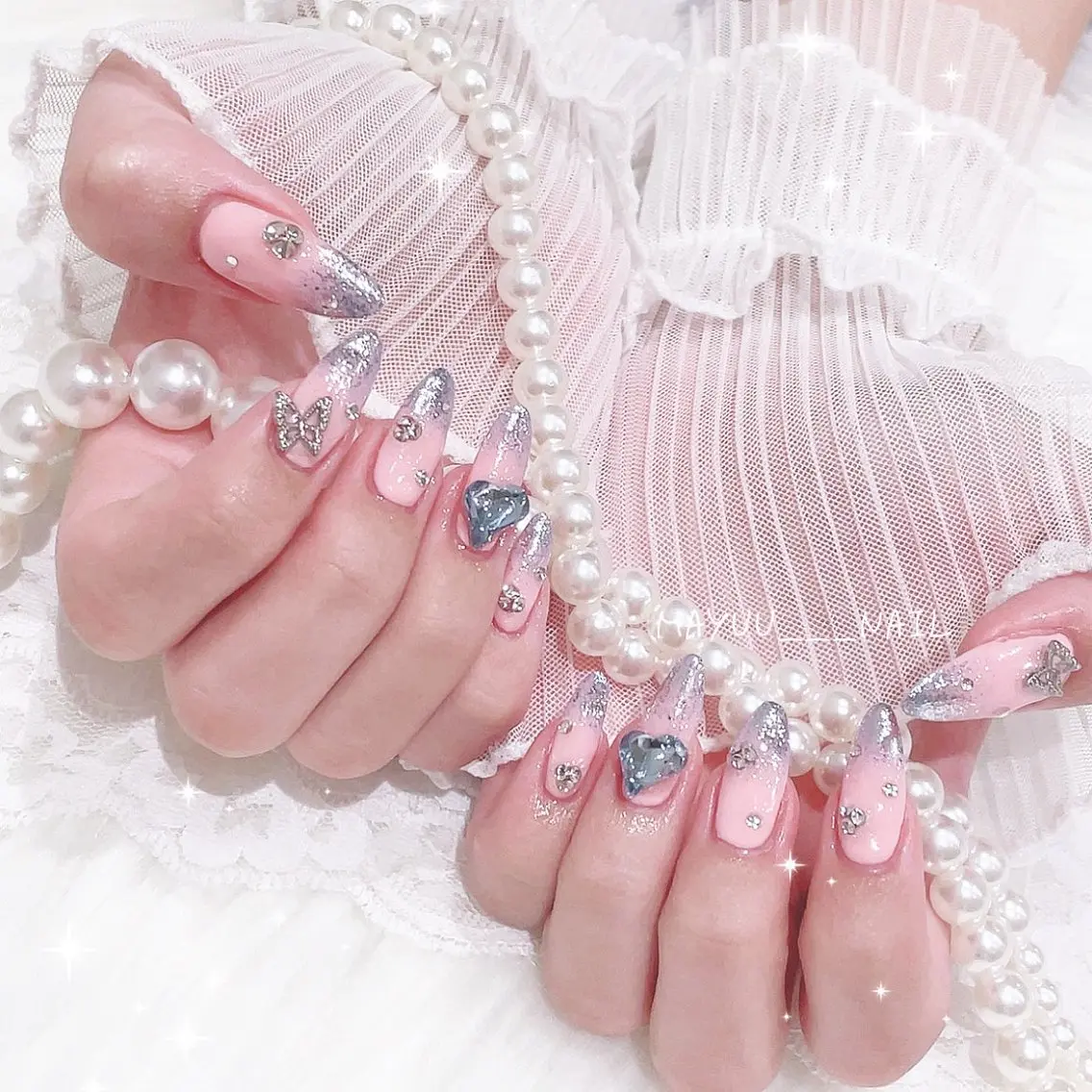ネイル 🎀 Mayu 🎀痛ネイルのネイルデザイン