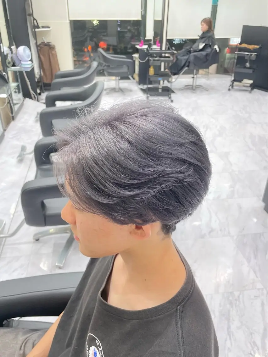 カラー メンズ カット ヘアカラー 🍒KUMAGAI 🍒のヘアスタイル