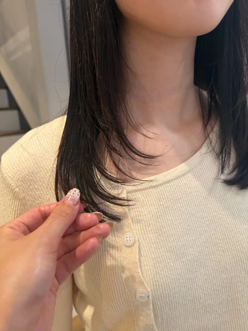 ミディアム ayana |京都美容室のヘアスタイル
