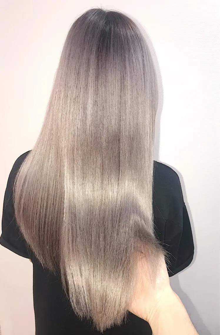 【お手軽価格🔥】ブリーチダブルカラー+シルクトリートメントサービスの写真