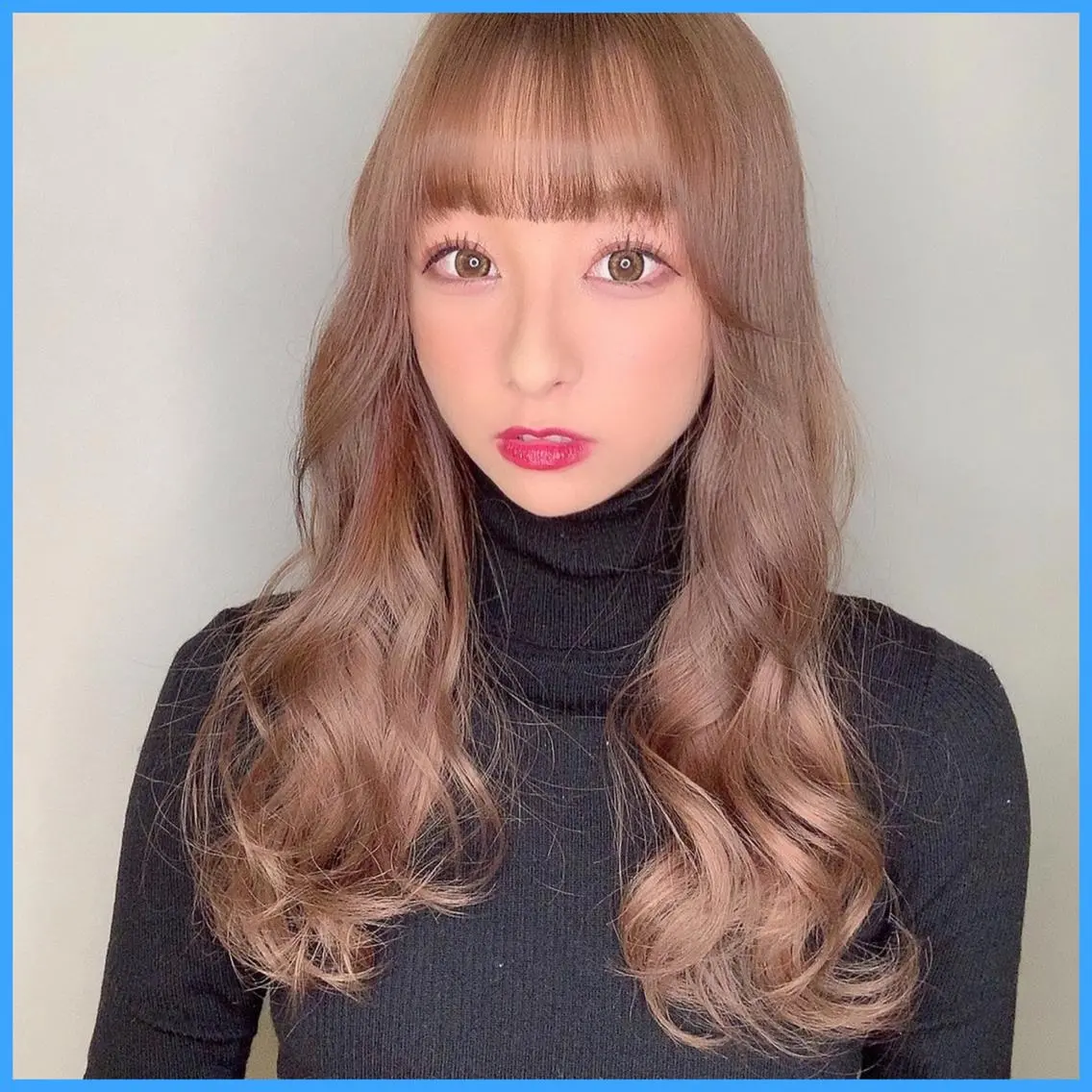 ロング 澤村 志織のヘアスタイル