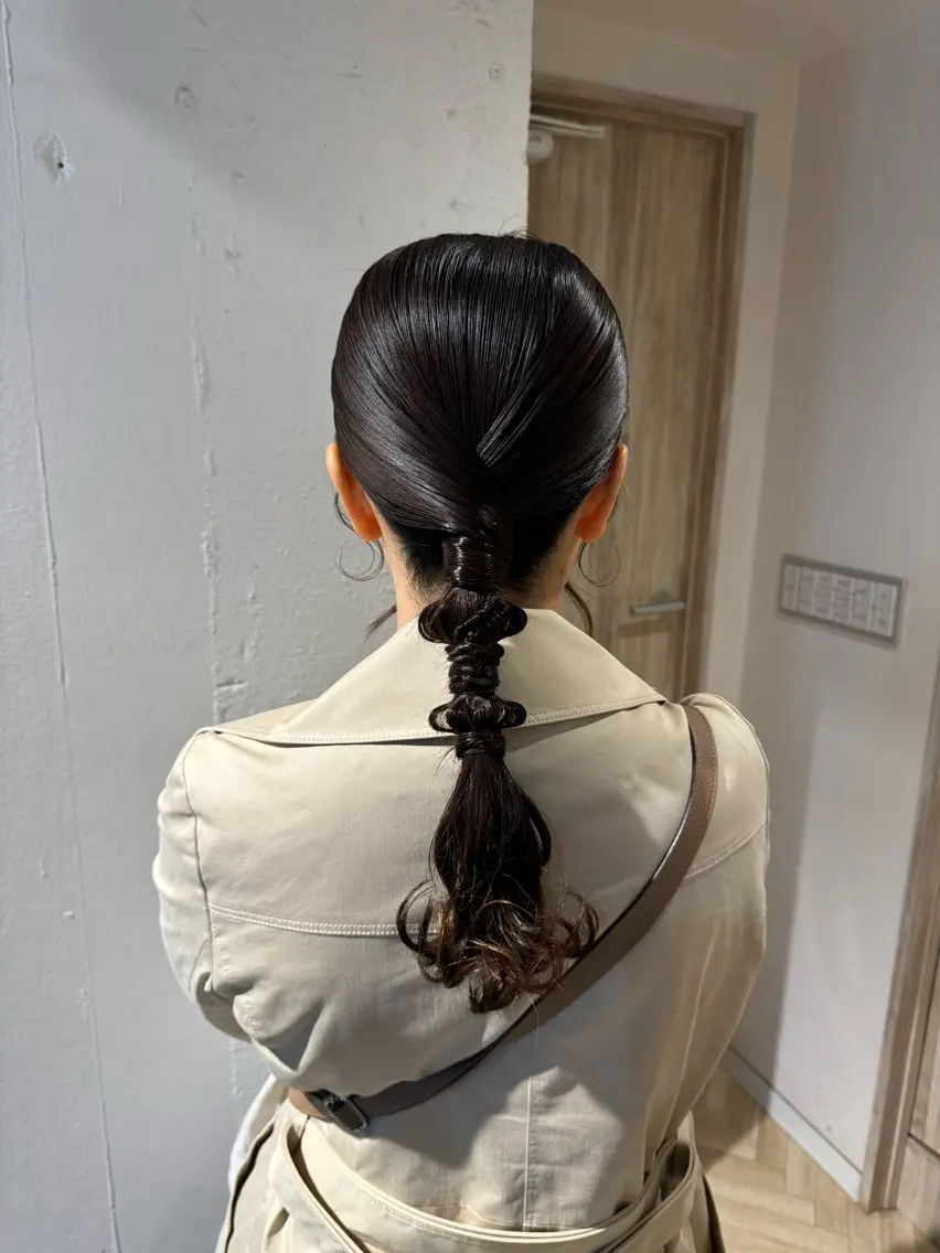 ヘアアレンジ 🍪ﾖｼｲﾊﾙﾈ🍪 ﾗﾍﾞﾝﾀﾞｰｶﾗｰのヘアスタイル