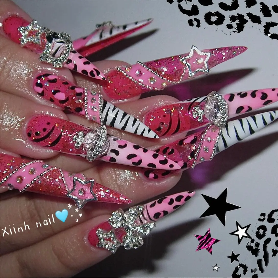 ネイル ブラウン チークネイル 桜ネイル 長さ出し フットネイル ハンドネイル XIINH NAIL SALONのネイルデザイン
