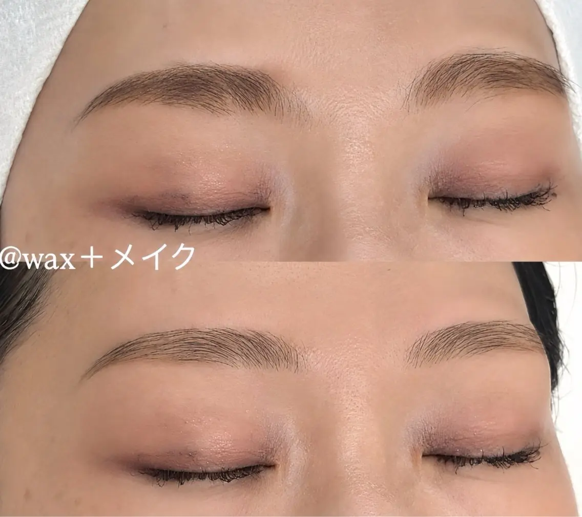 アイブロウ ワックス脱毛 眉カット その他(アイブロウ) 黄金比ナチュラル眉 /im_momokaの眉毛・アイブロウイメージ