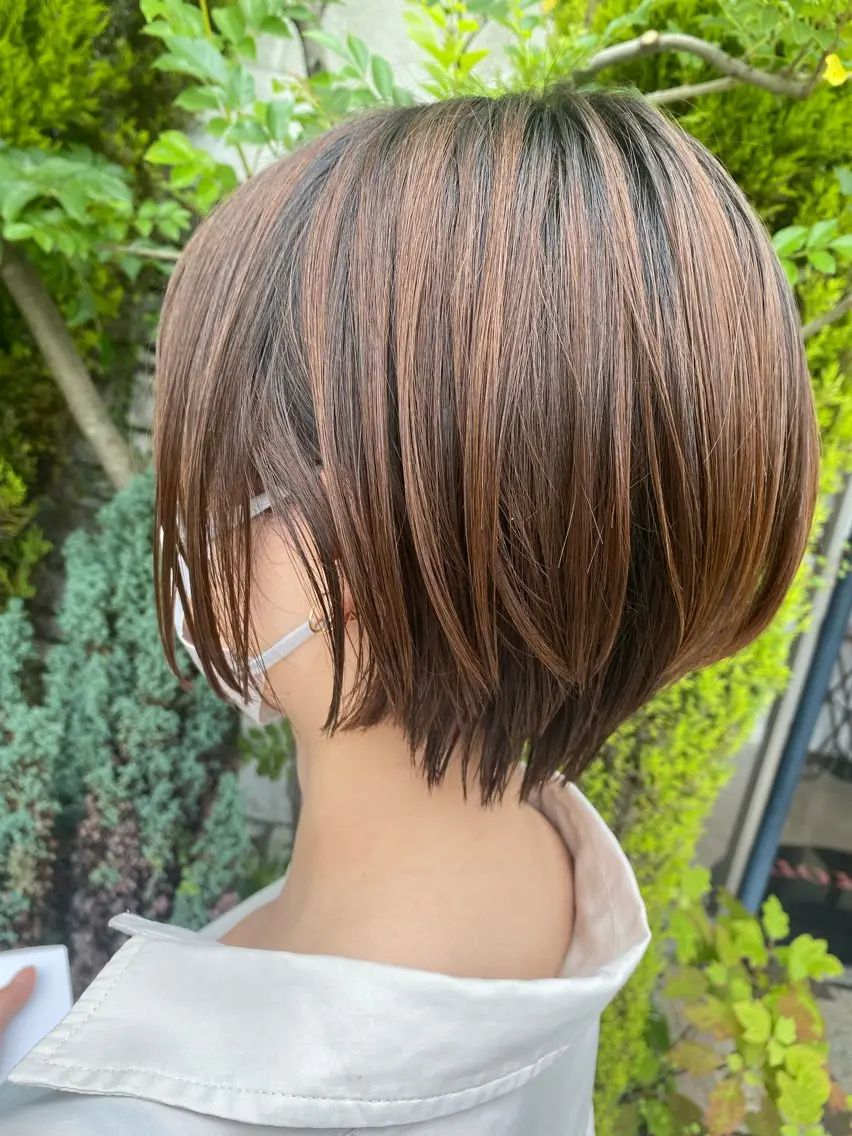 ショート カット ツヤ🦋/ボブ🫧/ 近藤沙也加のヘアスタイル