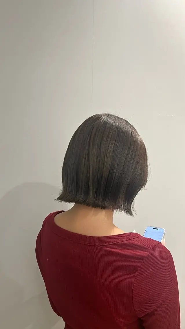 カラー ベージュカラー イルミナカラー 蔵田 さくらのヘアスタイル