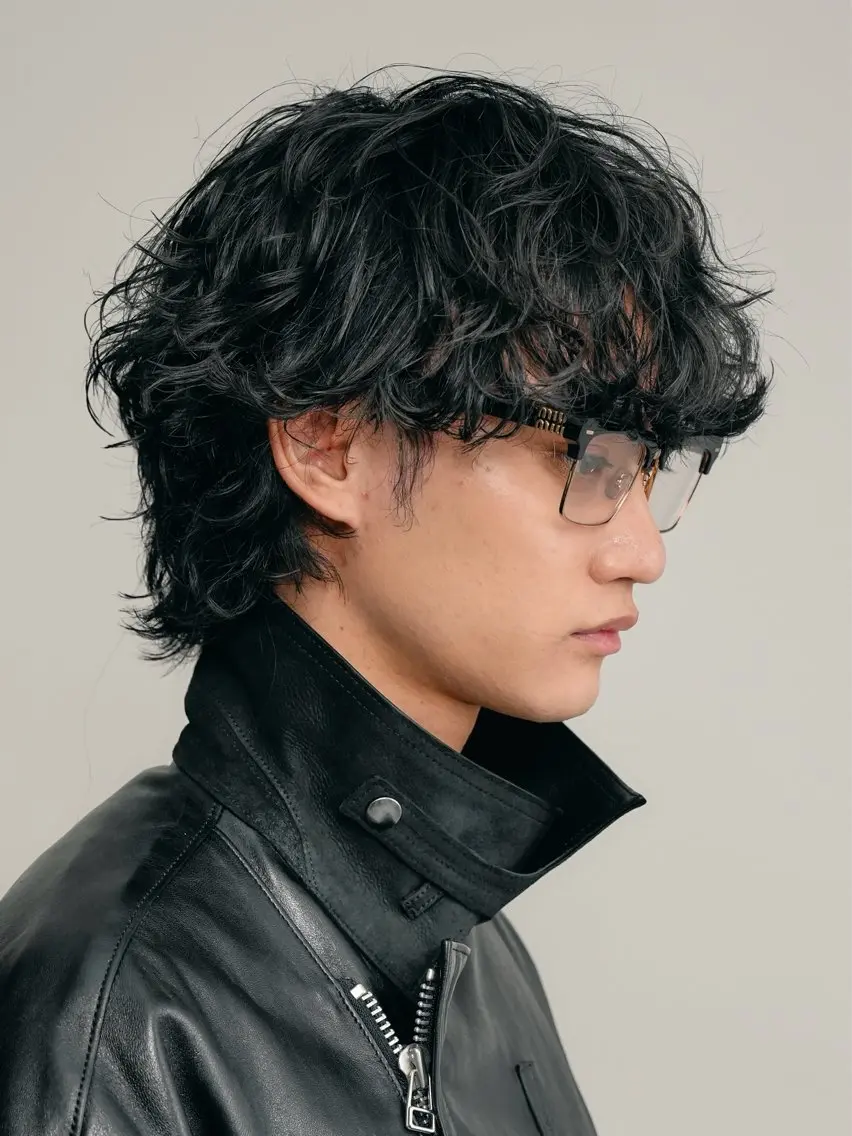 ショート パーマ メンズ カット パーマ fifth/メンズ/ シャドウパーマ/せなのヘアスタイル