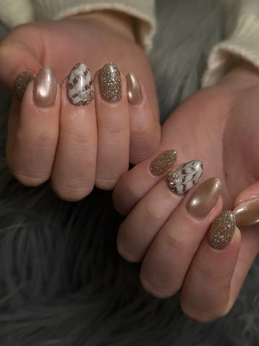 ネイル バレンタイン ハンドネイル nail salon h🎀小夏のネイルデザイン
