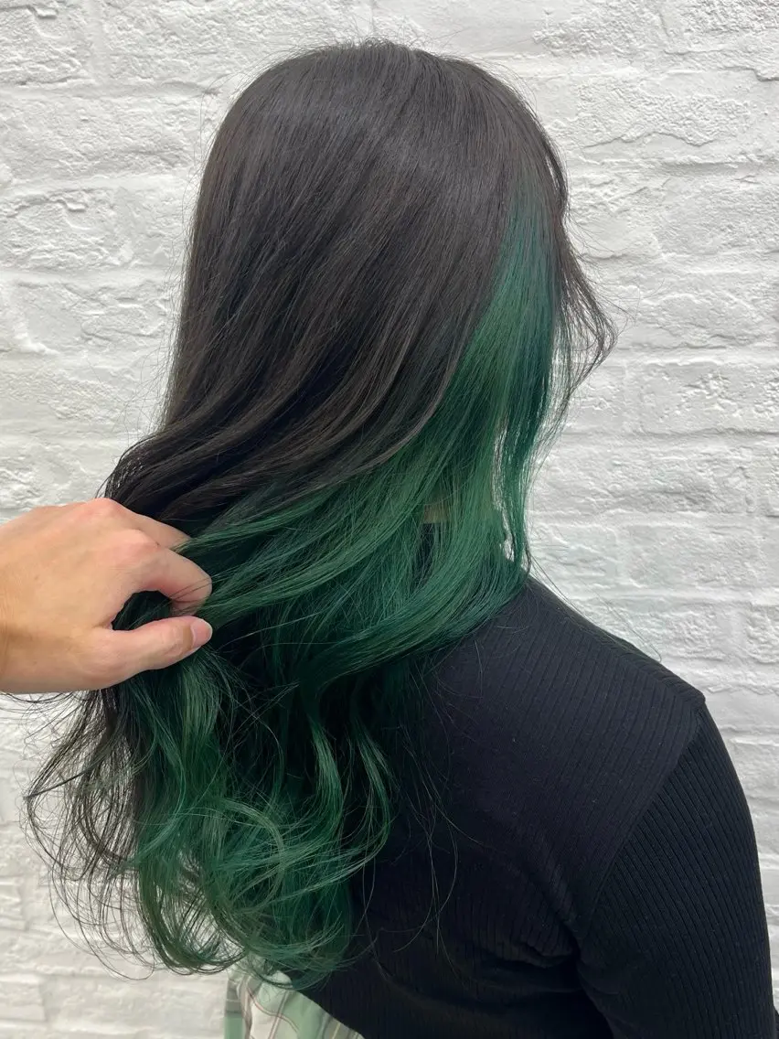 セミロング カラー パーマ ヘアアレンジ メンズ メンズ韓国風 イルミナカラー 髪質改善 韓国風ヘア レイヤーカット 韓国ヘア×2way 🇰🇷和知拓郎のヘアスタイル