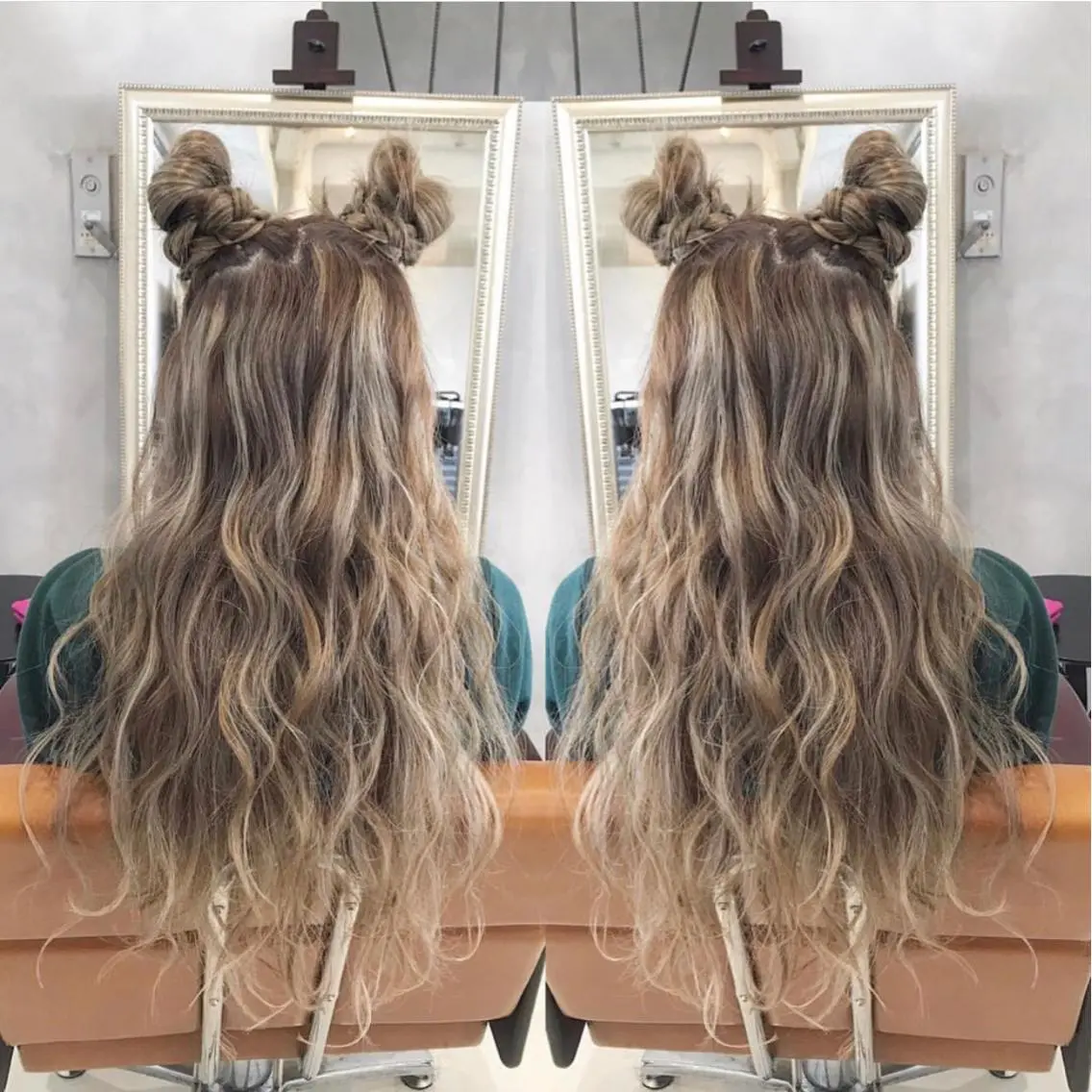 カラー ヘアアレンジ 美魔女 美容師NAOのヘアスタイル