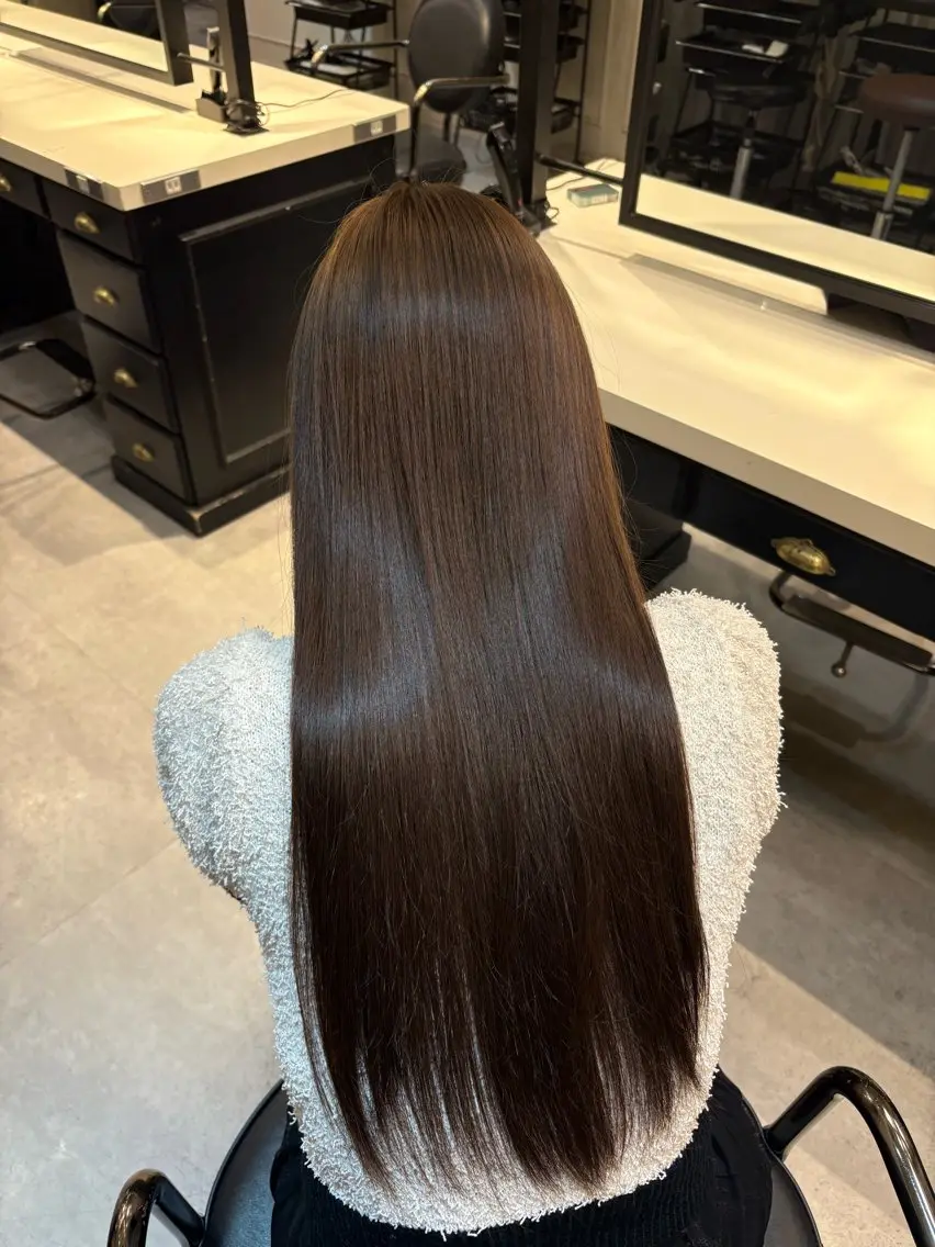 ロング カラー ブラウンカラー ヘアカラー 💛しおん💛 モデル募集のヘアスタイル