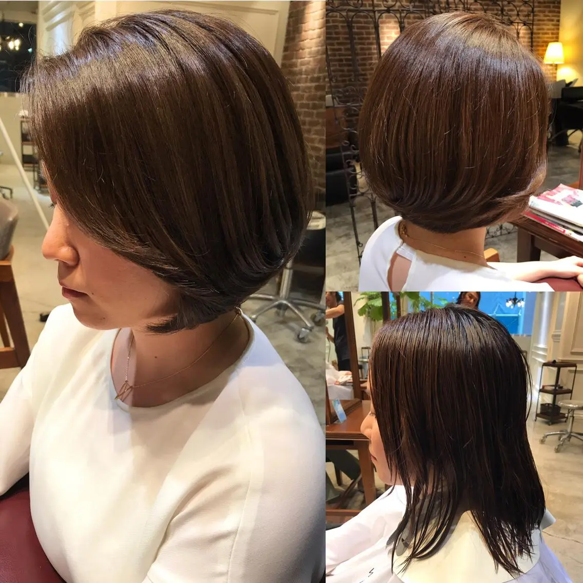 ショート カラー 小林 佳祐のヘアスタイル