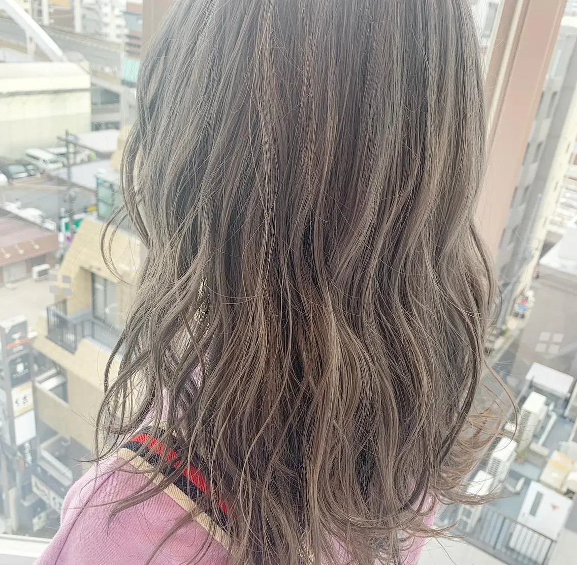 セミロング カラー カット ヘアカラー トリートメント ヘアセット 🫧tatsuki 🫧“lot 横浜“のヘアスタイル