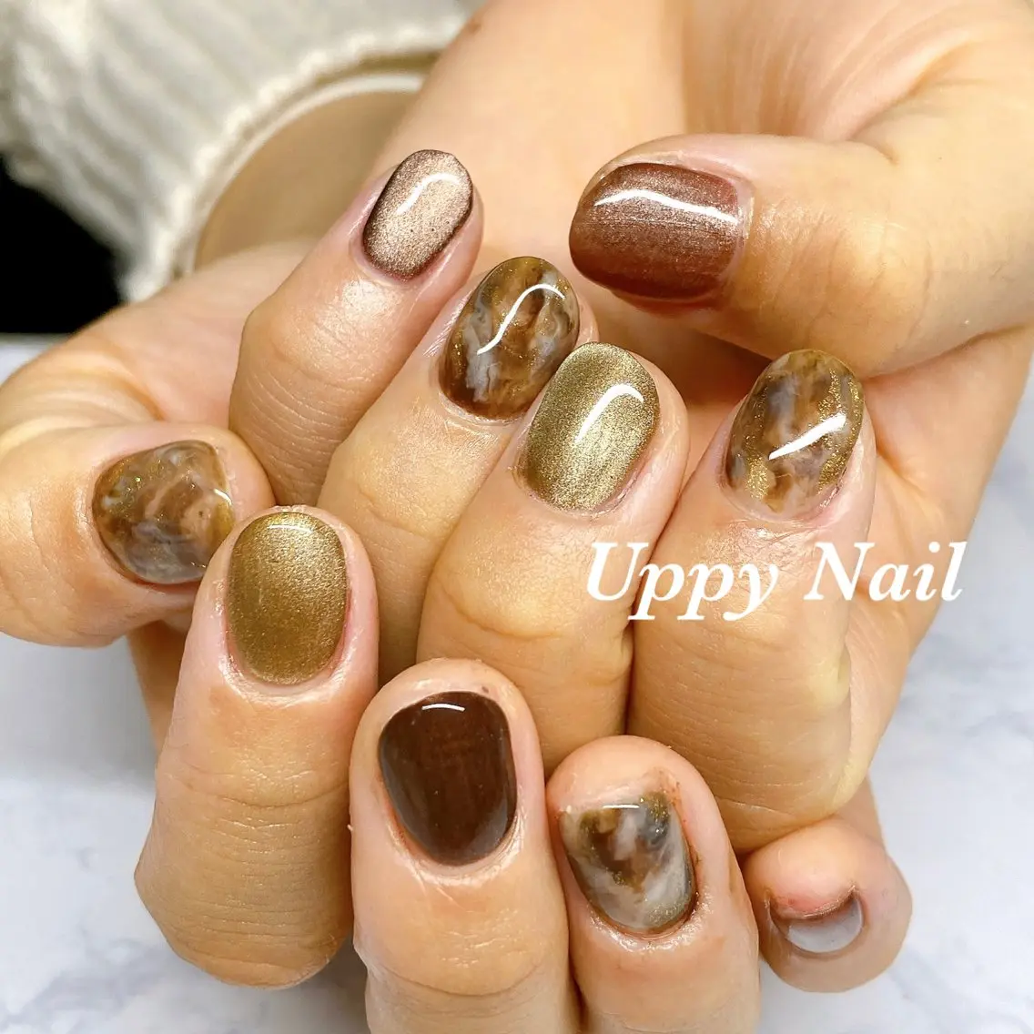 ネイル ハンドネイル Uppy Nail ukyoのネイルデザイン
